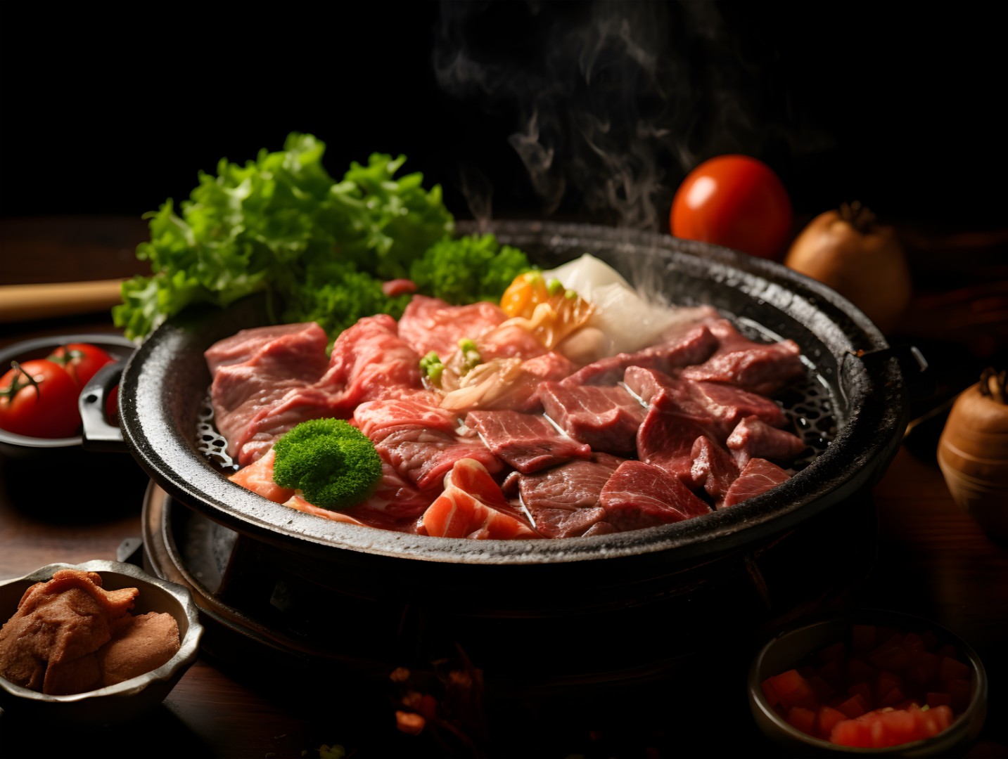 Salmon Maki and Cucumber Maki